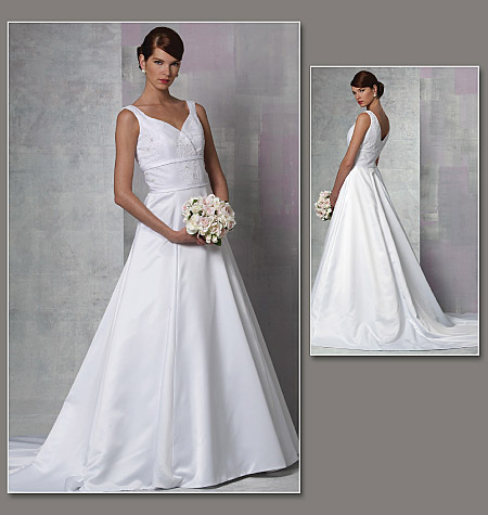 The first one is this Vogue Bridal Original pattern